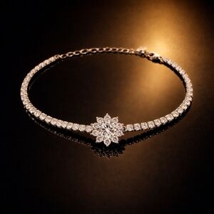 1 Carat Moissanite Bracelet